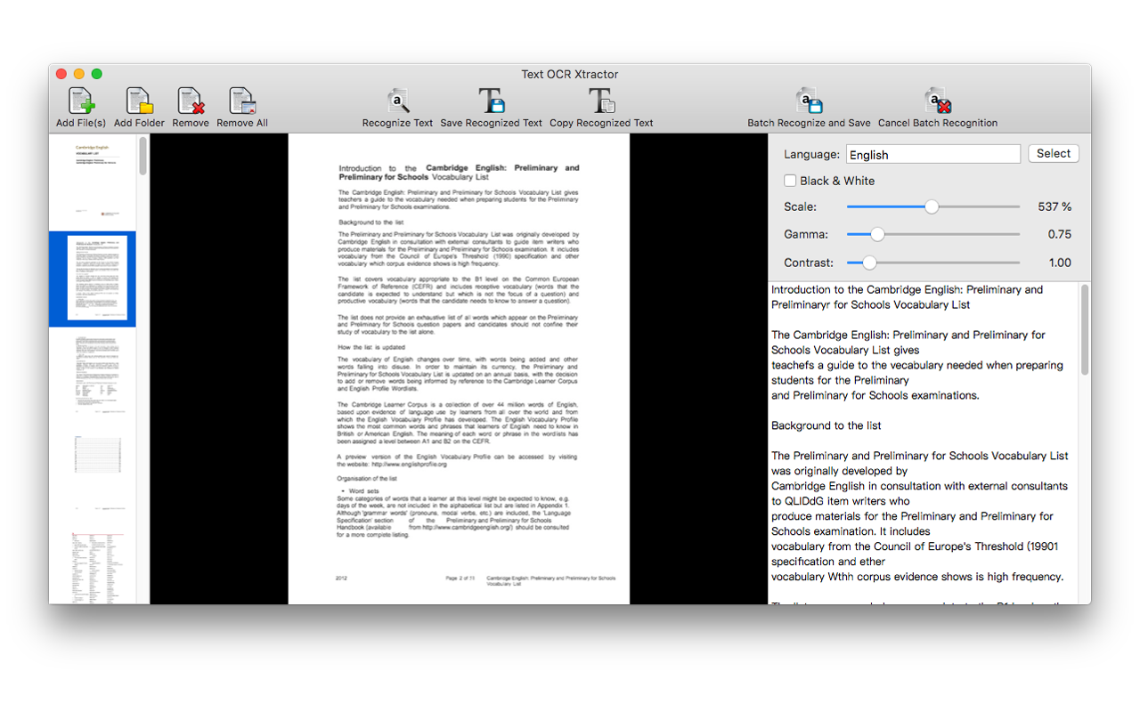 free open source pdf to text ocr for mac
